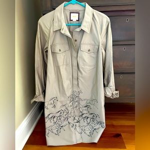 Maeve shift dress size 10. Khaki